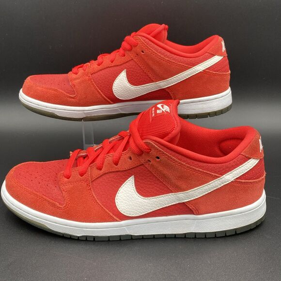 Nike Dunk Low Pro SB Challenge Red 2012 Mens Size 10.5 Skate Shoes Rare main image 4